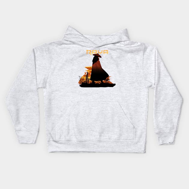 Raya Sunset Kids Hoodie by SAE